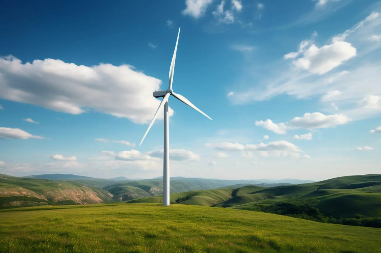 Hur mycket effekt ger ett vindkraftverk