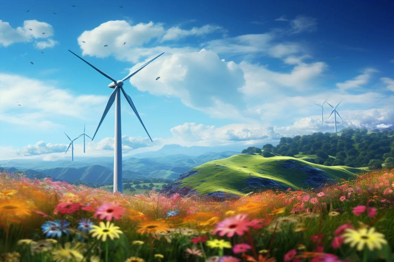Små vindkraftverk 10kw: kraftfull energi för hållbara lösningar